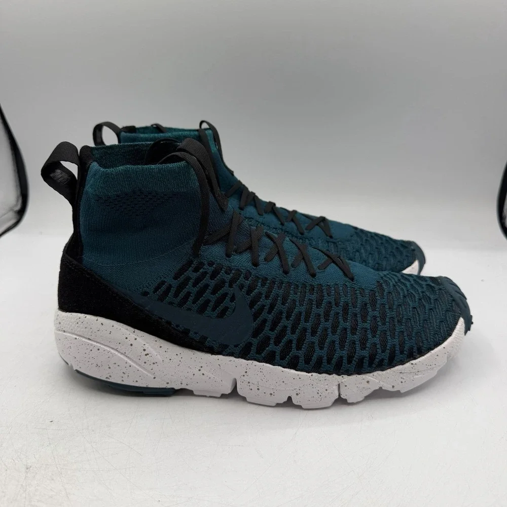 Nike Air Footscape Magista Shoes Men Sz 11.5 Midnight Turquoise/Black 830600-300